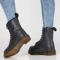 Leather Boots Filippo GL429/22 NV navy blue