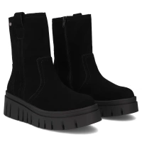 Leather ankle boots Filippo DBT7262/25 BK black