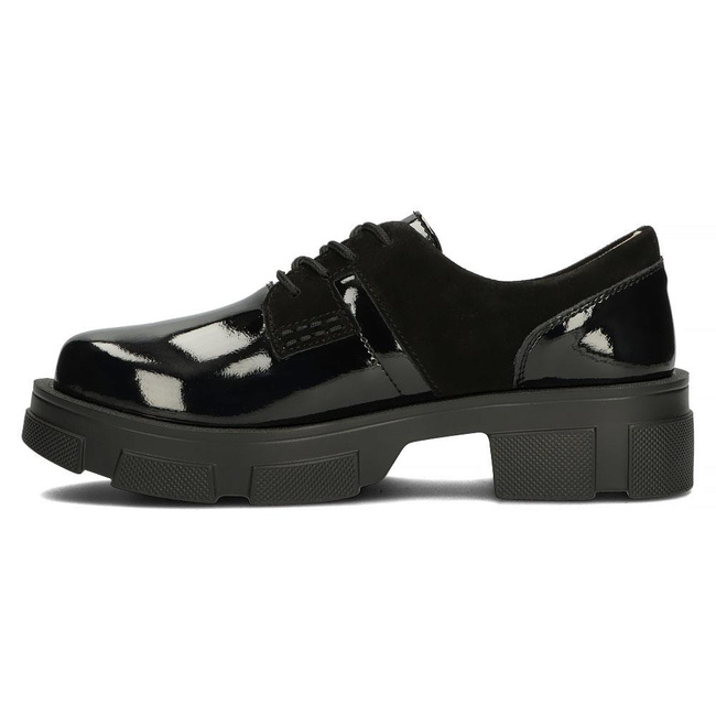 Leather shoes Filippo DP3713/22 BK black