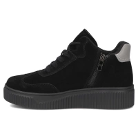 Leather sneakers Filippo DP7425/25 BK black