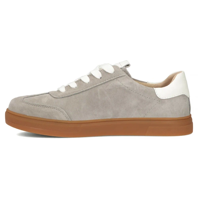 Leather sneakers Filippo DP6742/25 GR grey