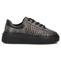 Leather sneakers Filippo DP6766/25 GR grey
