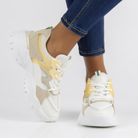Sneakersy Filippo BL275P BE beżowe