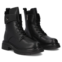 Leather ankle boots Filippo DBT7230/25 BK black