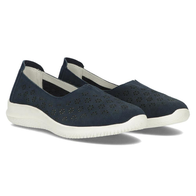 Leather shoes Filippo DP3673/22 NV navy