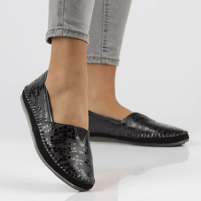 Leather shoes Filippo DP031/22 BK black