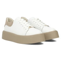 Leather sneakers Filippo DP6119/24 WH white