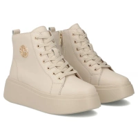 Leather ankle boots DBT6338/25 BE beige