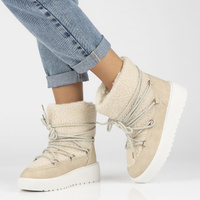 Śniegowce Filippo DBT4238/22 BE beżowe