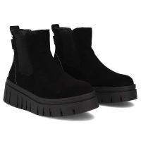 Leather ankle boots Filippo DBT7266/25 BK black