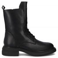 Leather ankle boots Filippo DBT7241/25 BK black