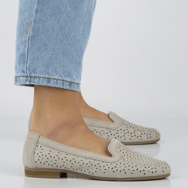 Półbuty Filippo DP1256/20 GR grey