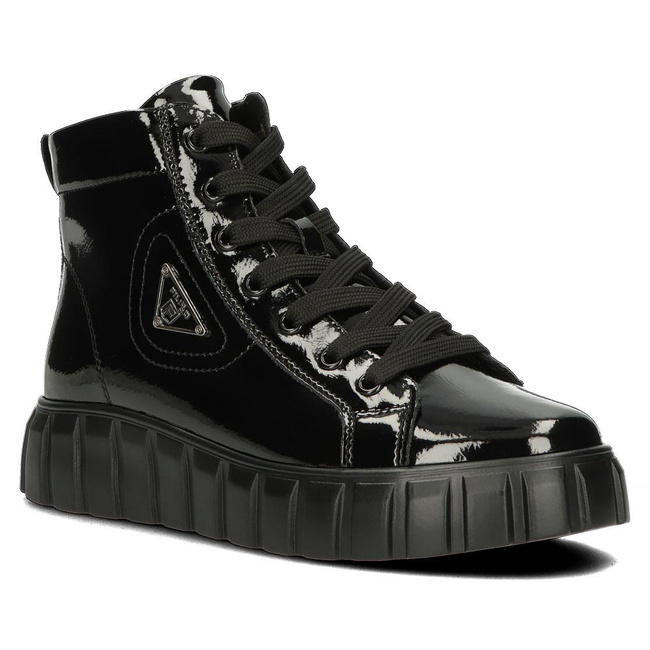 Leather boots Filippo DBT4146/22 BK black