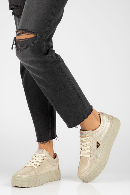 Leather shoes FILIPPO  DP4245/23 GO gold