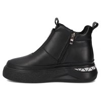 Leather ankle boots Filippo DBT7277/25 BK black