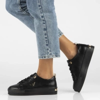 Leather shoes Filippo DP3533/25 BK black