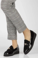 Skórzane mokasyny Filippo DP1515/24 BK czarne