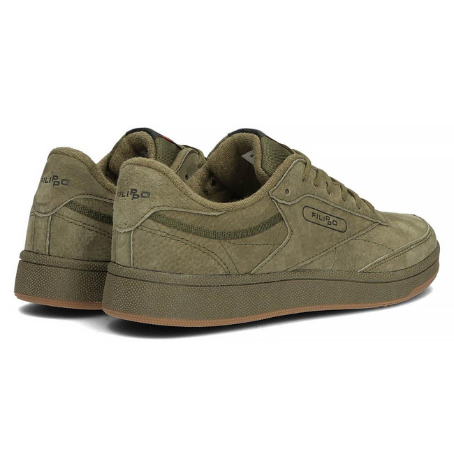 Leather shoes Filippo MSP2123/22 KH khaki