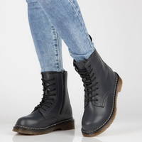 Leather Boots Filippo GL429/22 NV navy blue