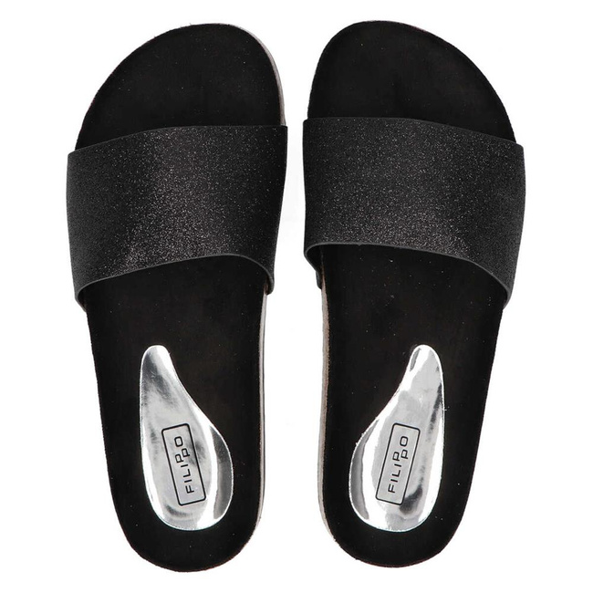 Slippers Filippo DK1373/20 BK Black