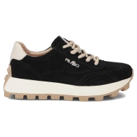 Leather sneakers Filippo DP7498/26 BK black