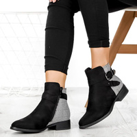 Botki Filippo DBT969/19 BK GR Black