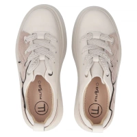 Leather sneakers Filippo DP6684/25 BE beige