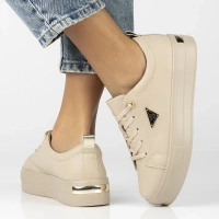 Leather shoes Filippo DP3533/25 BE L beige