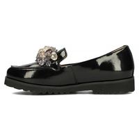 Leather shoes Filippo DP4562/23 BK black