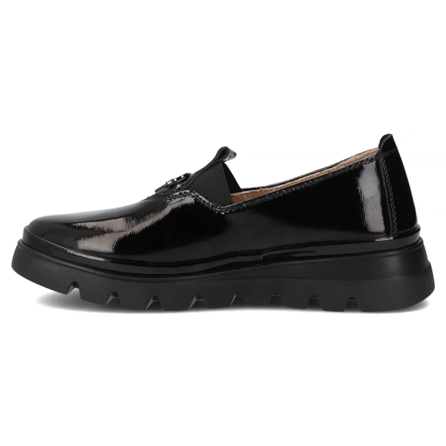 Leather shoes Filippo DP7170/25 BK L black