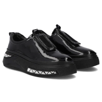 Leather shoes Filippo DP7286/25 BK L black