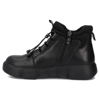 Leather ankle boots Filippo DBT6532/25 BK black