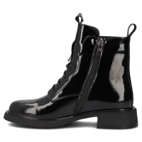 Skórzane botki Filippo DBT7317/25 BK czarne