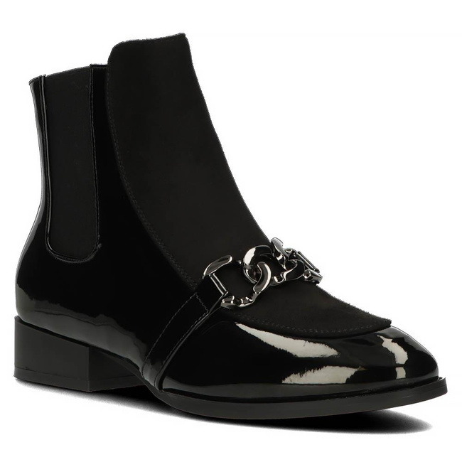 Botki  Filippo DBT3993/22 BK czarne