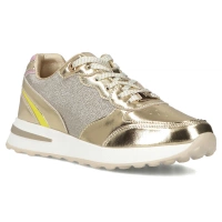 Leather sneakers Filippo DP6724/25 GO gold