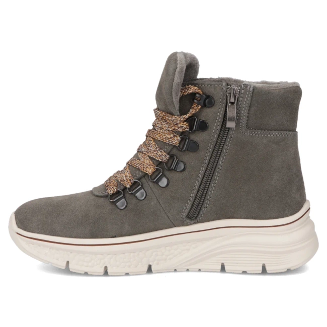 Leather ankle boots Filippo DBT7290/25 GR grey