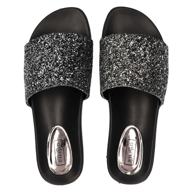 Slippers Filippo DK689/20 SI silver