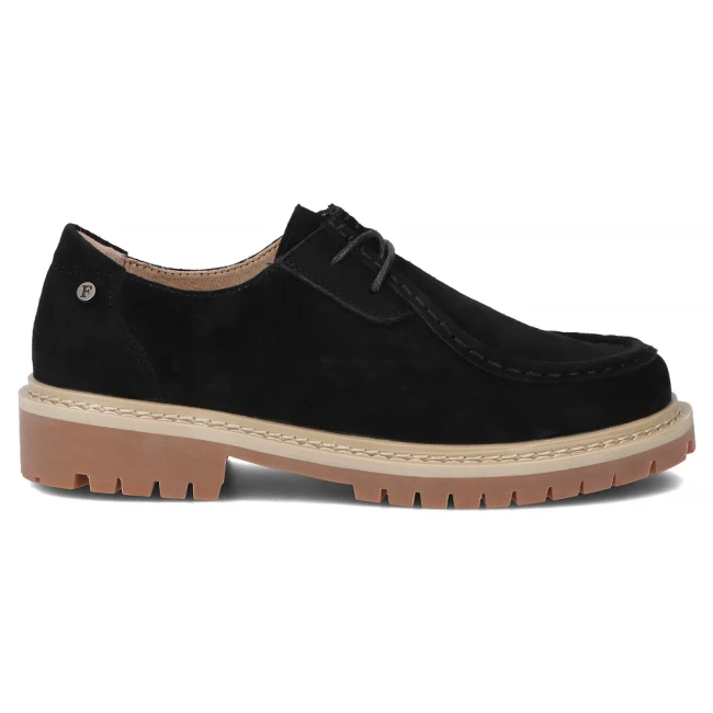 Leather shoes Filippo DP7497/26 BK black