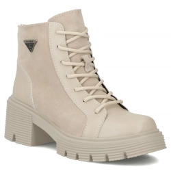 Leather ankle boots DBT6495/25 BE beige