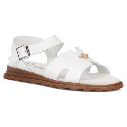 Leather sandals Filippo DS7031/25 WH white