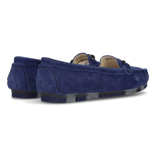 Leather loafers Filippo DP1202/21 BL blue