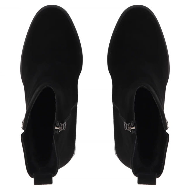 Leather ankle boots Filippo DBT7217/25 BK black