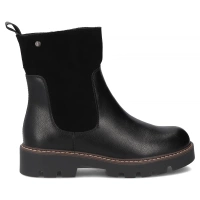 Skórzane botki Filippo DBT7260/25 BK czarne