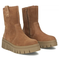 Leather ankle boots Filippo DBT7262/25 CA brown