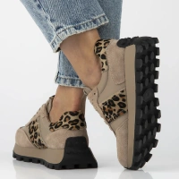 Leather sneakers Filippo DP7112/26 BE LEO brown