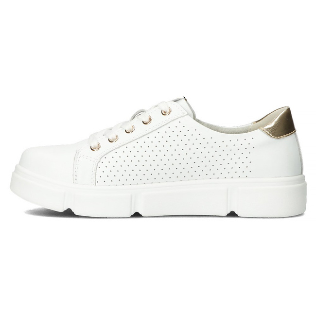 Leather shoes Filippo DP4528/23 WH white