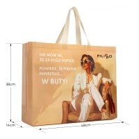 Filippo Shopping Bag a Good Investment TZ0477/25 BE WH