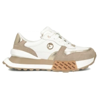 Leather sneakers Filippo DP6733/25 WH BE white beige