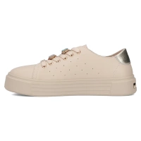 Leather sneakers Filippo DP6854/25 BK black