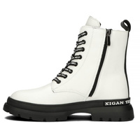 Leather ankle boots Filippo DBT3974/22 WH white